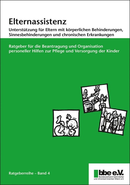Ratgeber Elternassistenz Titelblatt Ratgeber Elternassistenz