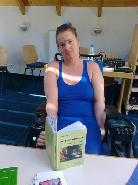 Martina Hela bei Lesung